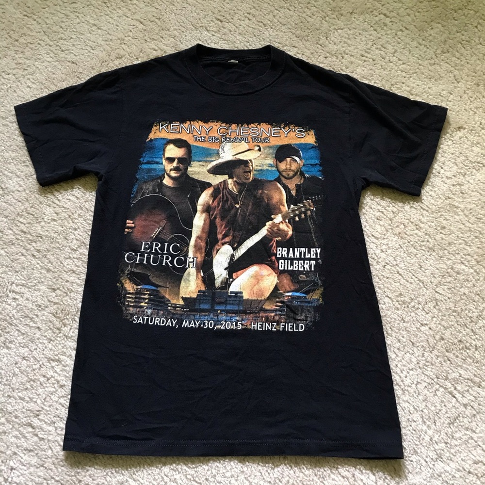 Eric Church Kenny Chesney Brantley Gilbert Chase Rice Country Bands T Shirt